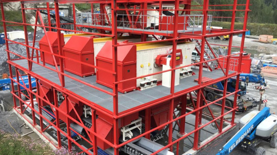 Vorsiebanlage Brenner Basis-Tunnel, Los H51