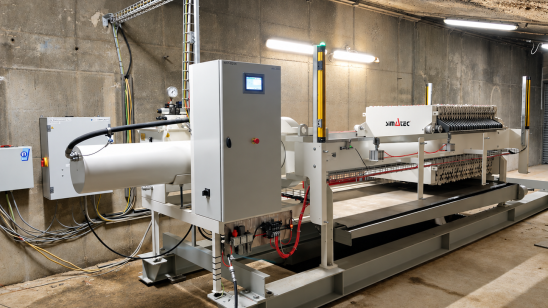 Neue Kammerfilterpresse 1000